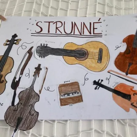 Výtvarné práce - Magic Hill - Škola, kde rosteme spolu.