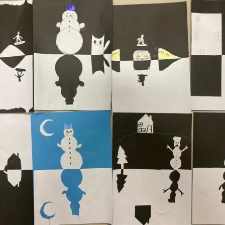 Výtvarné práce - Magic Hill - Škola, kde rosteme spolu.