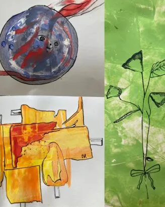 Výtvarné práce - Magic Hill - Škola, kde rosteme spolu.