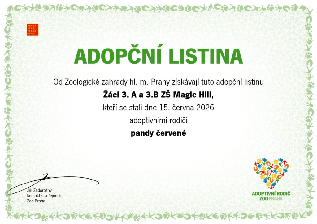 Sbírky - Magic Hill - Škola, kde rosteme spolu.