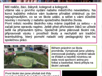 Newsletter září